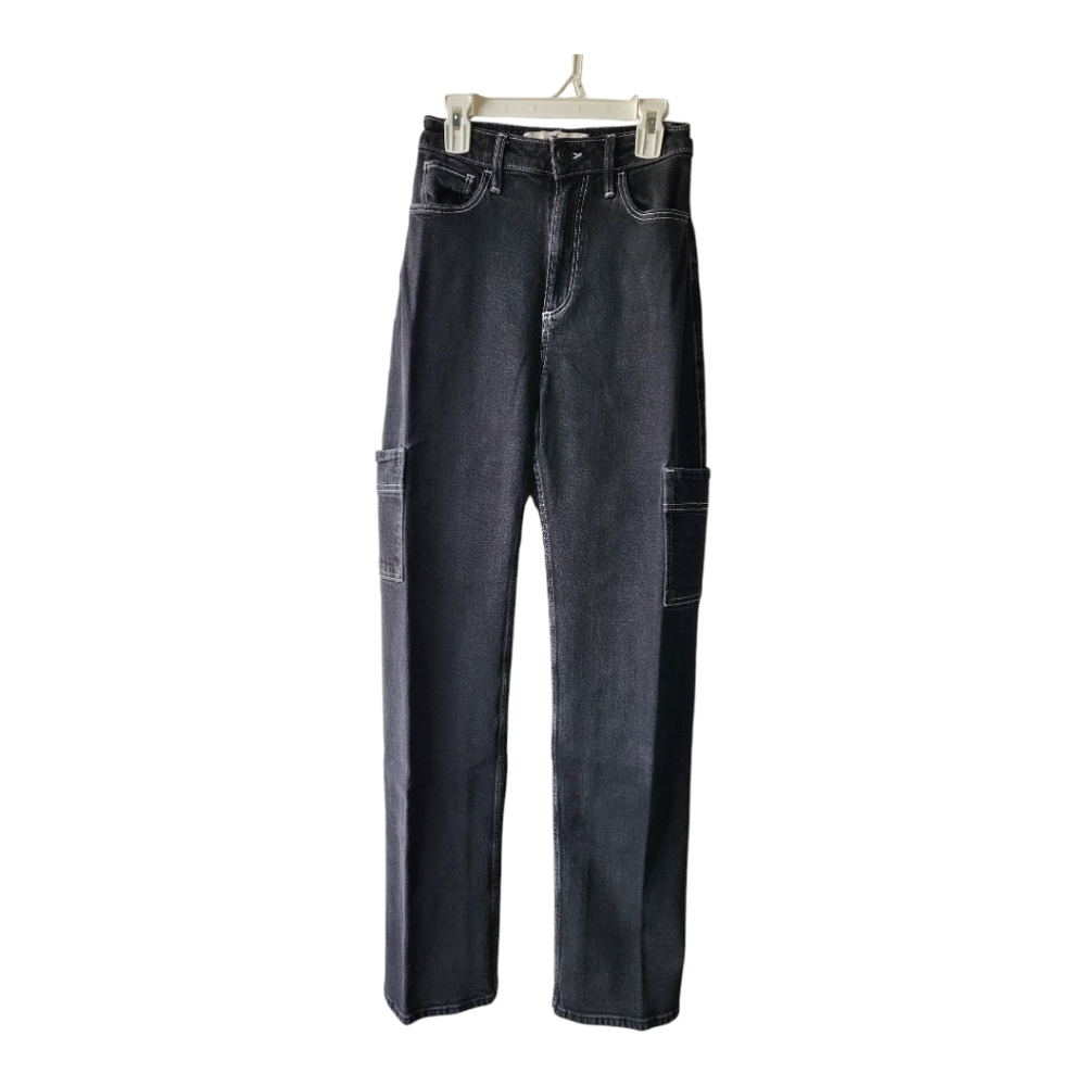 💕Hollister Curvy Ultra High Rise Dad Jean Size 24x33 Womens